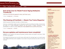 Tablet Screenshot of modeltrainjournal.com